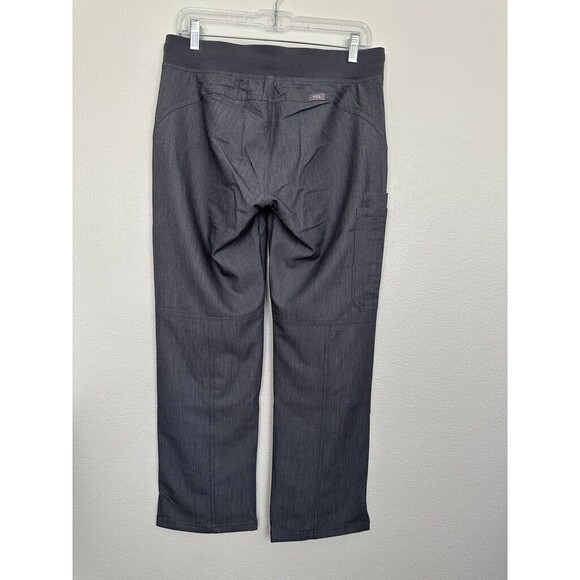 FIGS Casma Kade Cargo Scrub Pants Graphite Gray Medical Women's Medium Petite - Picture 4 of 8